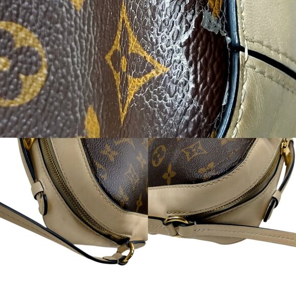 793624BV (EH) Louis Vuitton Crossbody Bag Sainton J Brown Monogram - Picture 6 of 10